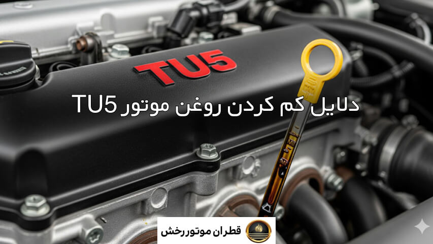 علت کم شدن روغن موتور tu5+ راه حل - قطران موتور رخش